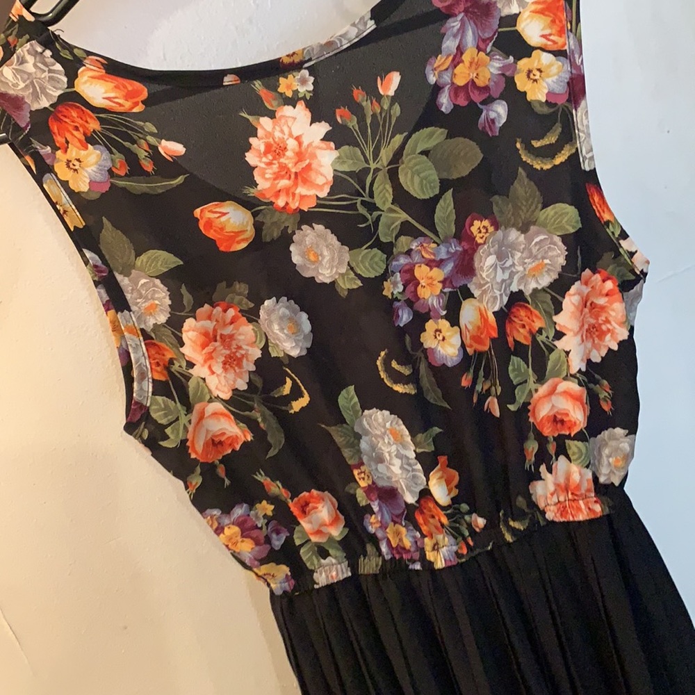 Floral High Low Dress